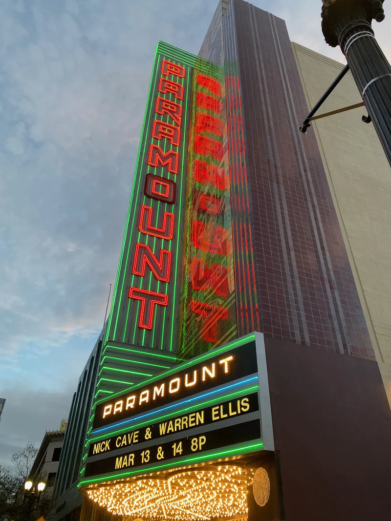 Nick Cave and Warren Ellis at Paramount