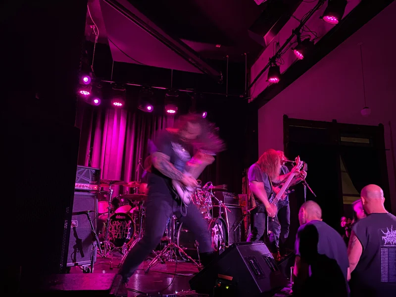 Napalm Death, Pig Destroyer, Mortuous, Carrion Bloom at Starline Social Club